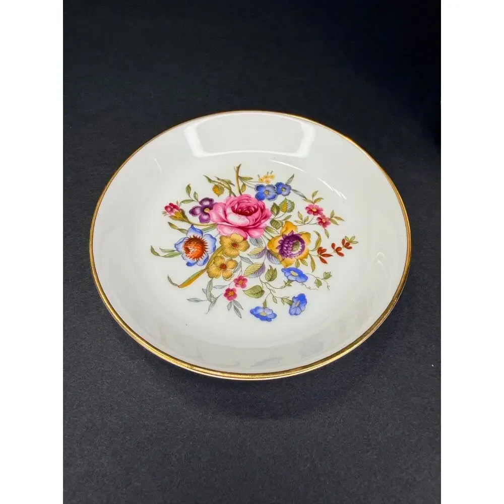 Vintage English Bone China Tea Cup & Saucer Mismatched Elizabethan Royal Worcest